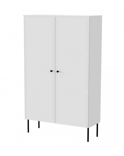 PALAZZO BIS display cabinet 100x39x166 white matt