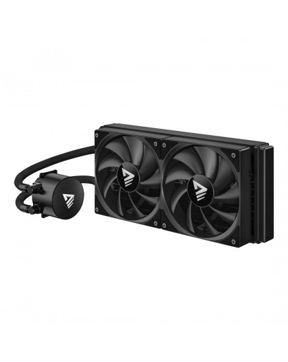 Savio NOX 240 mm Processor Liquid cooling kit 12 cm Black 1 pc(s)