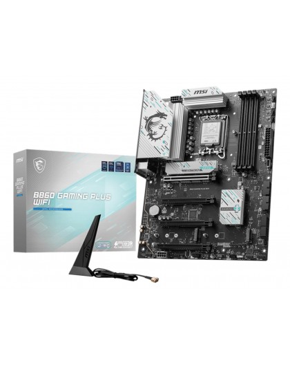 MSI B860 GAMING PLUS WIFI motherboard Intel B860 LGA 1851 (Socket V1) ATX