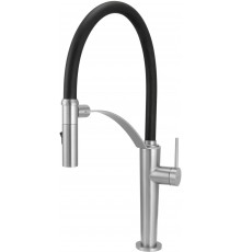 Kitchen faucet with flexible spout - 2 types of spray