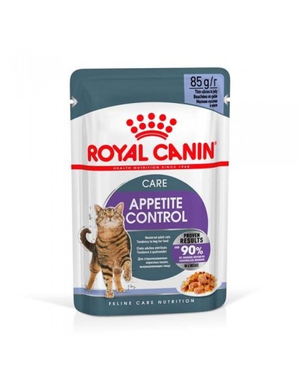 ROYAL CANIN FCN Appetite Control jelly - wet food for adult cats - 12x85g