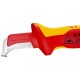 Knipex 98 55 SB utility knife Red, Yellow Fixed blade knife
