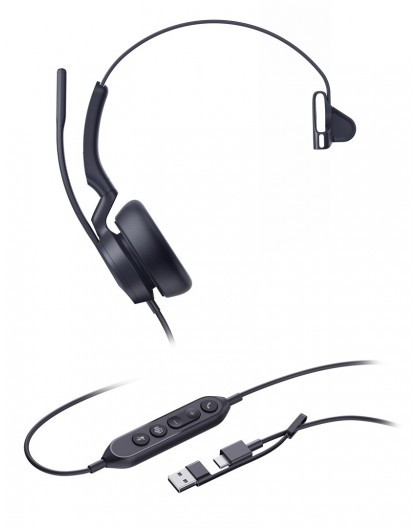 Yealink UH46 Mono Teams USB-C/A Headset