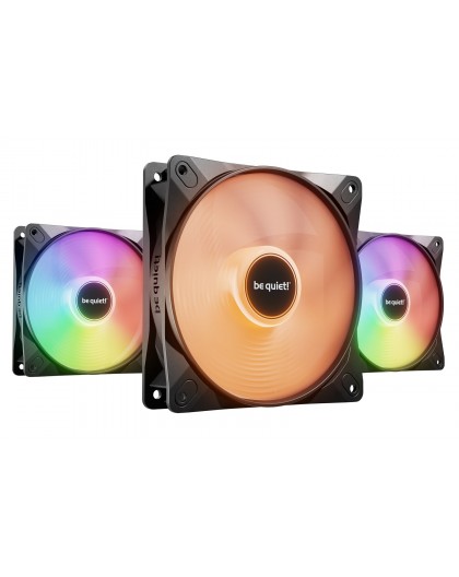 be quiet! LIGHT WINGS LX 120mm PWM High Speed 3-Pack Black Computer case Fan 12 cm 3 pc(s)