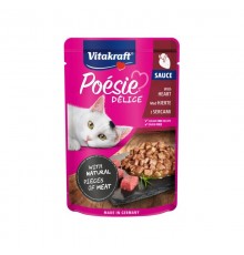 VITAKRAFT POESIE DELICE hearts - wet cat food - 85 g