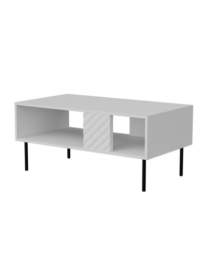 Cama LUCCA pink/valge pink/laud 100x55x46