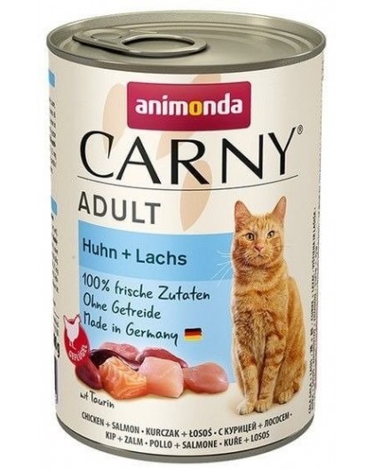 ANIMONDA Carny Adult Chicken with salmon - wet cat food - 400g