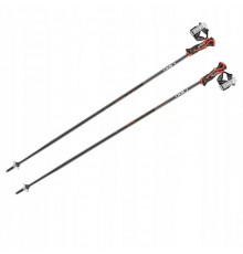 LEKI POLES 3D ​​AIRFOIL black/red 125