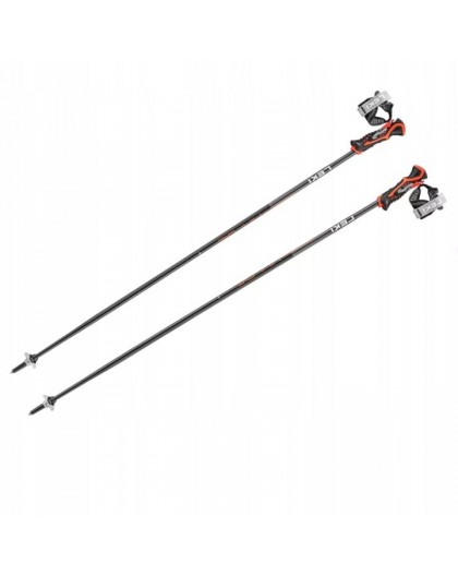 LEKI POLES 3D ​​AIRFOIL black/red 125