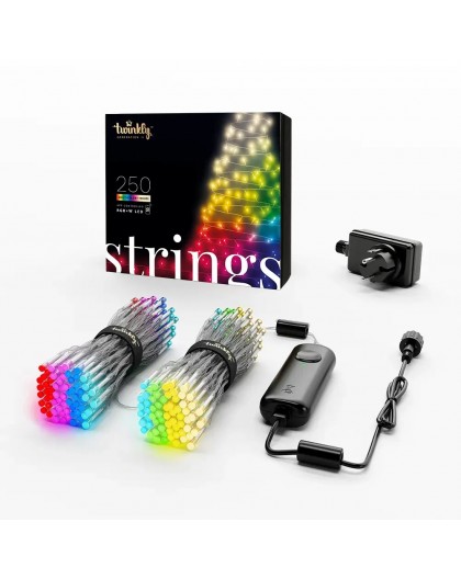 Twinkly Strings intelligent lighting string (multicolour + white edition)