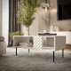 LUCCA bench/table 100x55x46 white