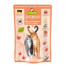 GRANATAPET DeliCATessen Veal and coney - wet cat food - 85g