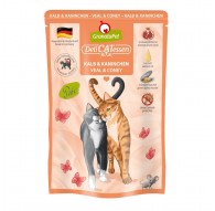 GRANATAPET DeliCATessen Veal and coney - wet cat food - 85g