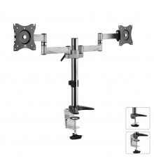 Desk holder for two LCD monitors Maclean MC-714 13-27 "8kg aluminum