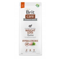 BRIT Care Hypoallergenic Adult Weight Loss Rabbit - dry dog food - 12 kg