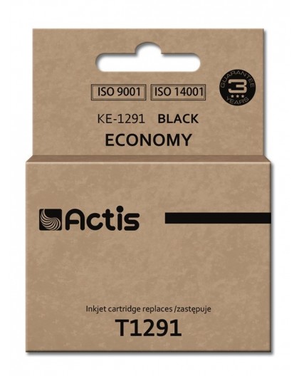 Actis KE-1291 Чернила (замена для Epson T1291 Стандартные 18 мл черные)