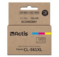 Actis KC-561 Ink (replacement for Canon CL-561XL Supreme 18 ml cyan, magenta, yellow). Prints 60% more than OEM.