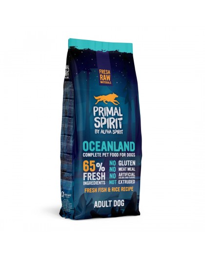 PRIMAL SPIRIT Oceanland Ryba – semi-moist dog food for allergic dogs – 12 kg