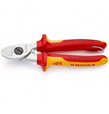Knipex 95 16 165 T cable crimper Crimping tool Black, Yellow