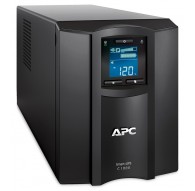 APC Smart-UPS C, Line Interactive, 1000VA, Tower, 230V, 8x IEC C13 outlets, SmartConnect port, USB and Serial communication, AVR