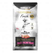 BIOFEED Euphoria Junior Medium & Large dogs Turkey with rabbit - dry dog food - 2kg