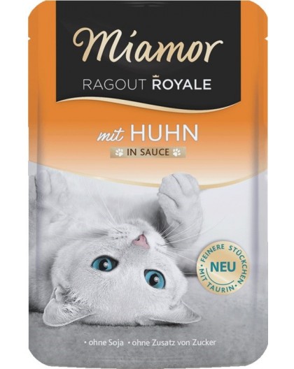 MIAMOR Ragout Royale Chicken in sauce - wet cat food - 100g