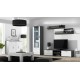 Cama living room sideboard UNI grey/white gloss