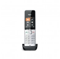 Gigaset COMFORT 500HX analoog/DECT telefon, kõne number tuvastamine, must, hõbe