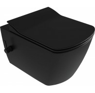 Toilet with bidet function - with mixer tap