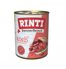 RINTI Kennerfleisch Beef - wet dog food - 800g