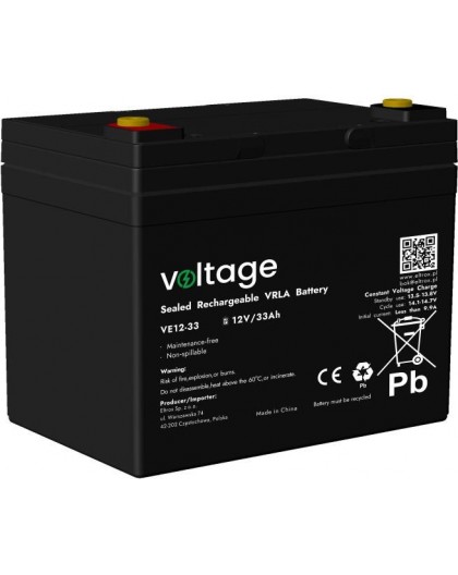Battery AGM 12V 33Ah VE12-33