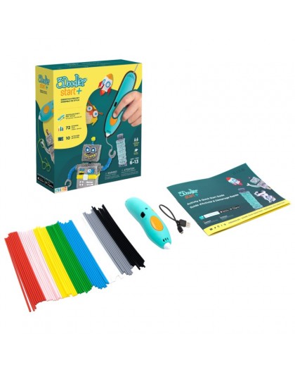 3Doodler Start Plus 3D pen 0.77 mm Turquoise, Yellow