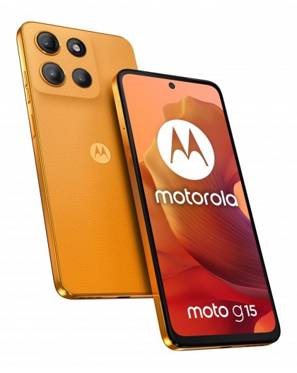 Motorola moto g15 17.1 cm (6.72") Dual SIM Android 15 4G USB Type-C 8 GB 128 GB 5200 mAh Orange