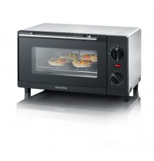 Severin TO 2052 toaster oven 9 L 800 W Black Grill