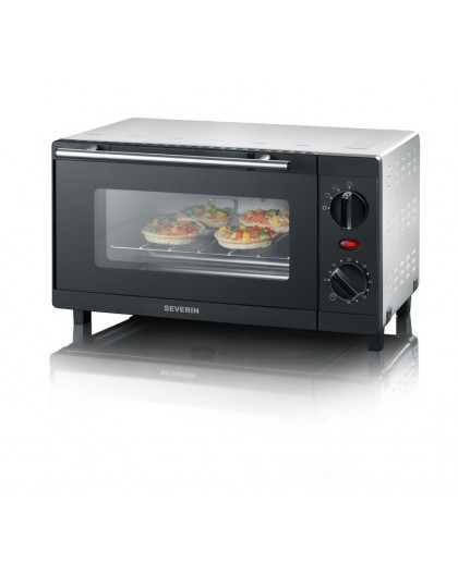 Severin TO 2052 toaster oven 9 L 800 W Black Grill