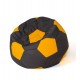 Sako bag pouffe Ball black-yellow XL 120 cm
