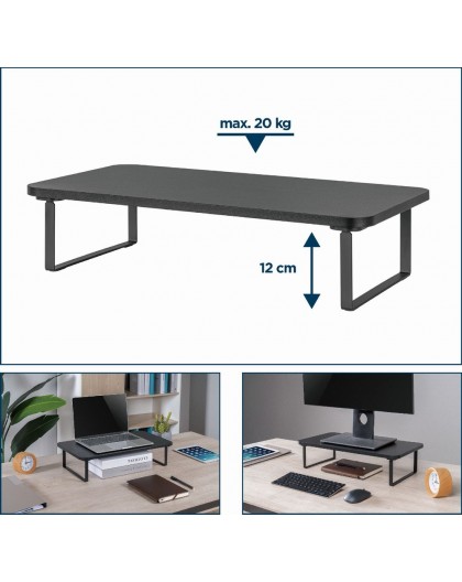 Gembird MS-TABLE-03 monitor mount / stand Desk Black