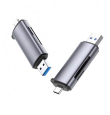 Ugreen 50706 card reader USB/Micro-USB Silver