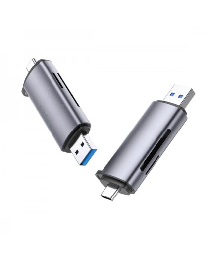Ugreen 50706 card reader USB/Micro-USB Silver