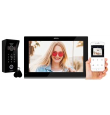 WIDEODOMOFON EURA VDP-99C5 czarny, WiFi, RFID, TUYA