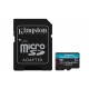 Kingston Technology 1TB microSDXC Canvas Go Plus Gen4 200MB/s A2 U3 V30 Card + Adapter