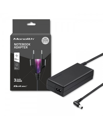 Qoltec 50076.90W power adapter/inverter Indoor Black