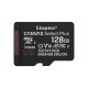 Kingston Technology 128GB microSDXC Canvas Select Plus Gen3 150MB/s A1 Card + Adapter