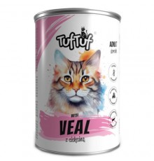 TUF TUF Veal Meal - wet cat food - 400g