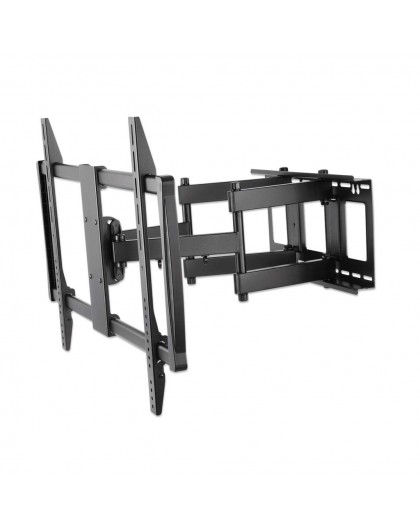 Manhattan TV & Monitor Mount, Wall, Full Motion, 1 screen, Screen Sizes: 60-100", Black, VESA 200x200 to 900x600mm, Max 80kg, LF