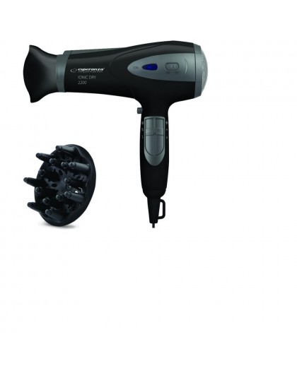 Esperanza EBH005K Hair dryer Black 2200 W