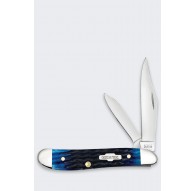 Knife Rogers Case Peanut SS Blue Bone