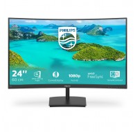 Philips E Line 241E1SCA/00 computer monitor 59.9 cm (23.6") 1920 x 1080 pixels Full HD LCD Black