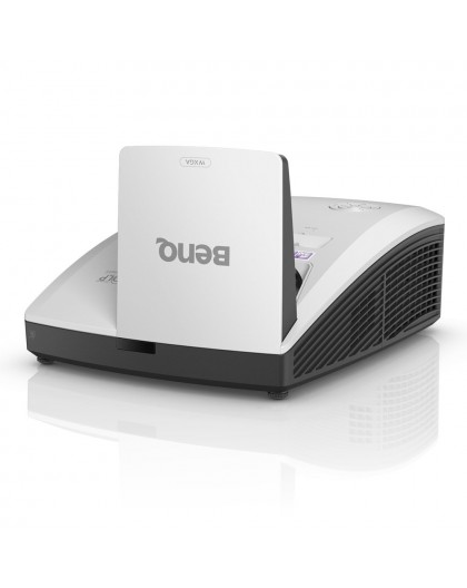 BenQ MW855UST+ data projector Ultra short throw projector 3500 ANSI lumens DLP WXGA (1280x800) 3D Black, White