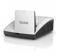 BenQ MW855UST+ data projector Ultra short throw projector 3500 ANSI lumens DLP WXGA (1280x800) 3D Black, White